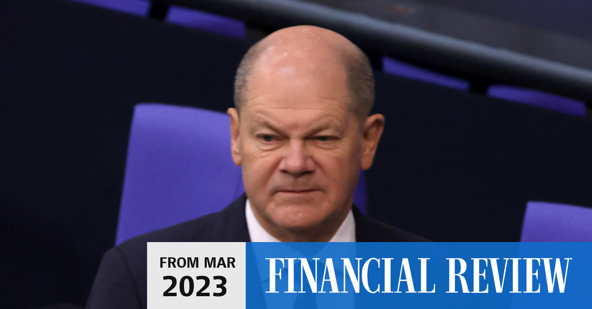 Deutsche Bank share price German chancellor Olaf Scholz seeks to calm